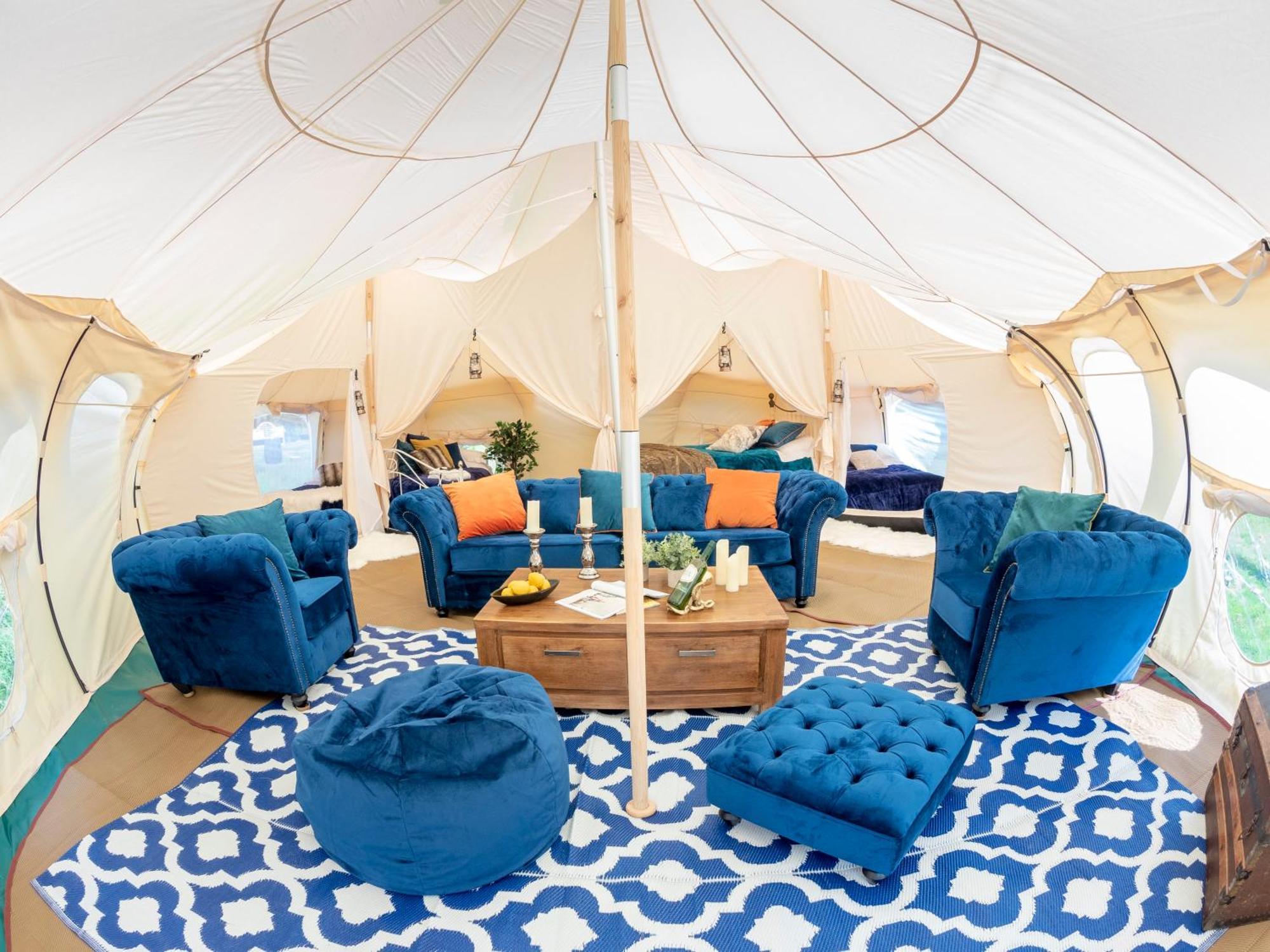 Stargazer Glamping Uk The Mahal 8 People Hotel Ross-on-Wye Exterior photo